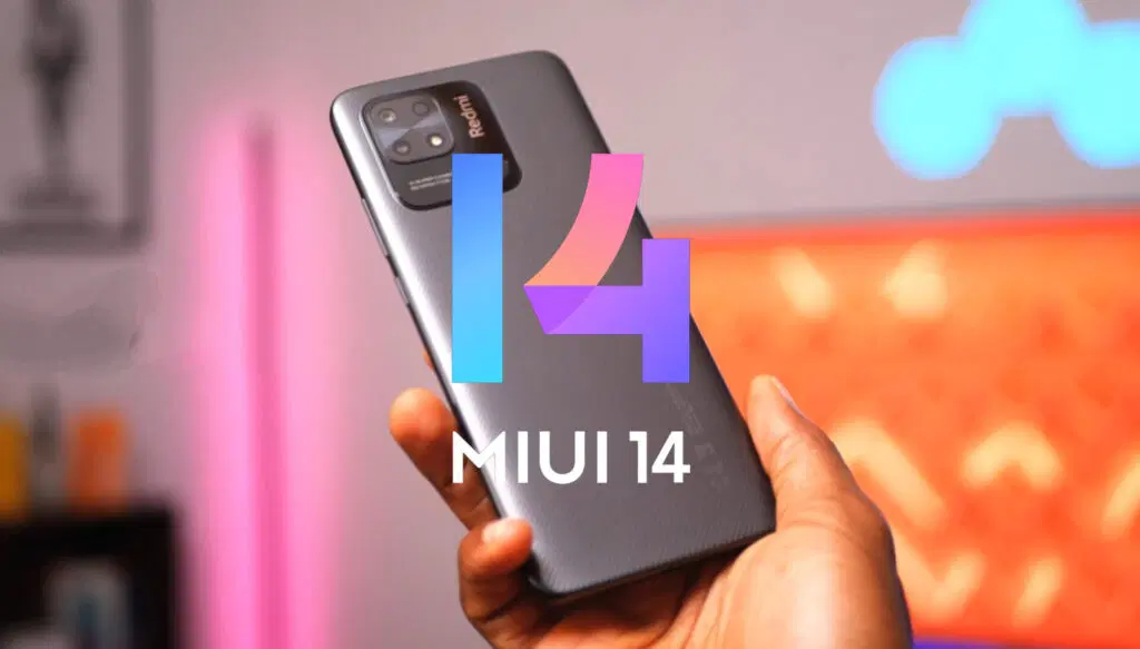 تحديث واجهة MIUI 14 لهاتف ريدمي 10 سي