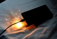 انفجار شاحن هاتف