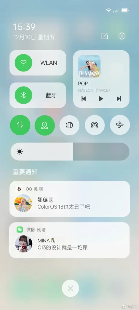 تحديث ColorOS 14