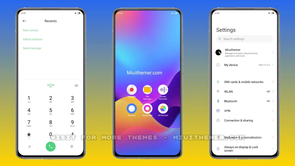 ثيم Realme Legacy MIUI