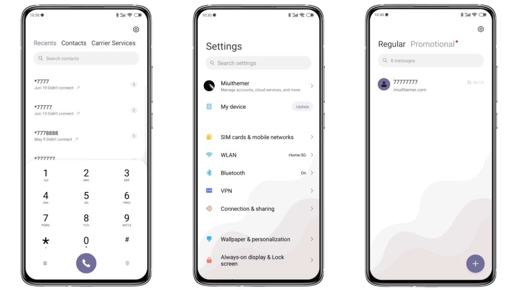 ثيم Waves Rise MIUI