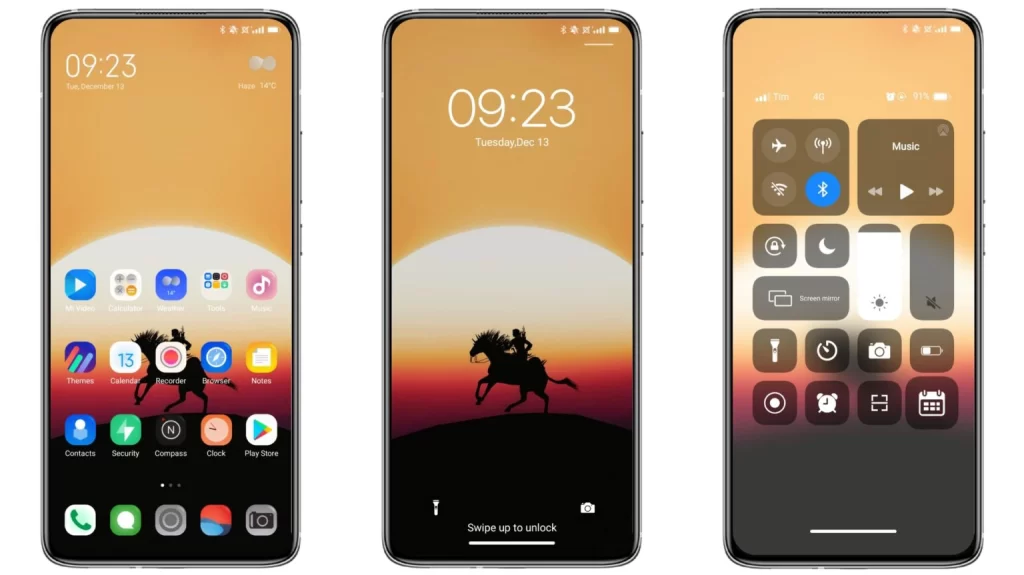 ثيم West v13 MIUI