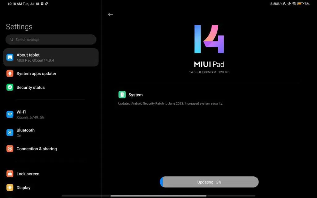 تحديث MIUI 14 النسخة العالمية