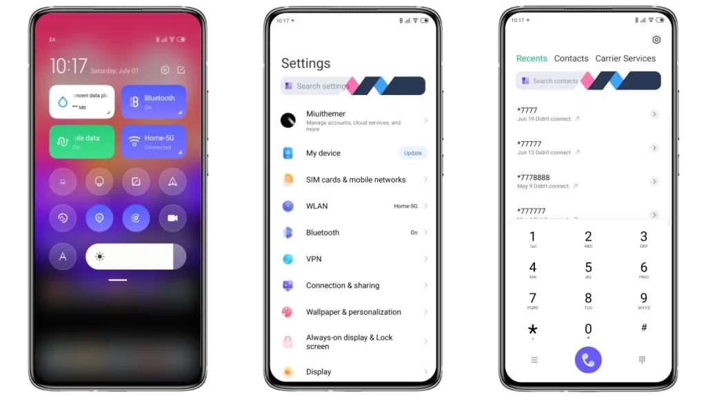 ثيم Custom lock screen MIUI