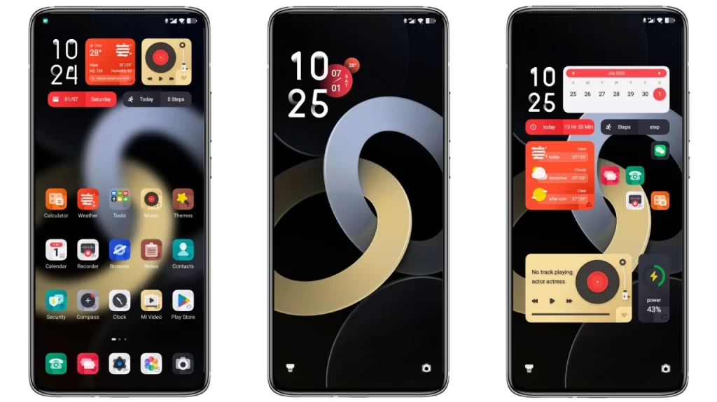 ثيم link v2 MIUI
