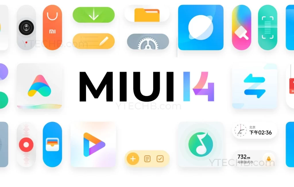 تحديث واجهة MIUI 14