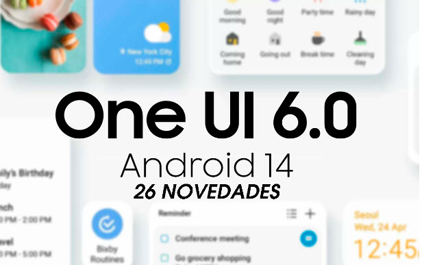 واجهة سامسونج One UI 6.0
