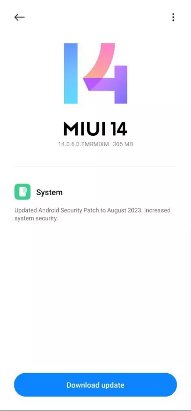 واجهة MIUI 14 النسخة العالمية