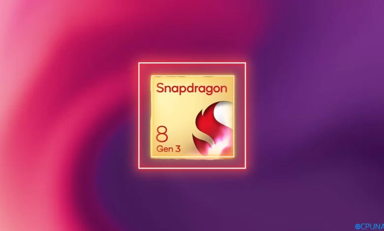 معالج Snapdragon 8 Gen 3