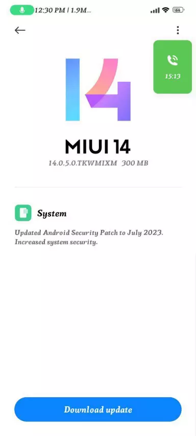 واجهة MIUI 14 النسخة العالمية