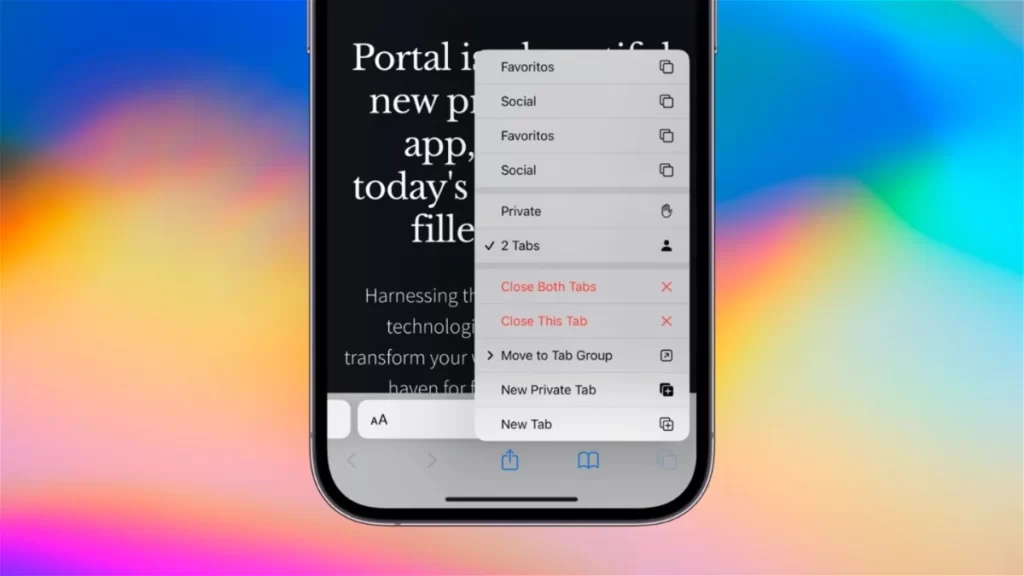 إغلاق جميع علامات التبويب المفتوحة في Safari مرة واحدة