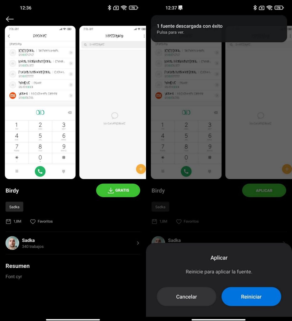 إعدادات MIUI