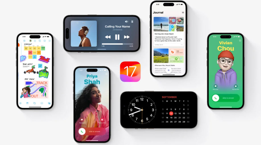 تحديث iOS 17