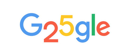 الذكرى 25 لإنشاء Google