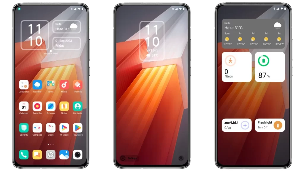ثيم Color Vision v2 MIUI