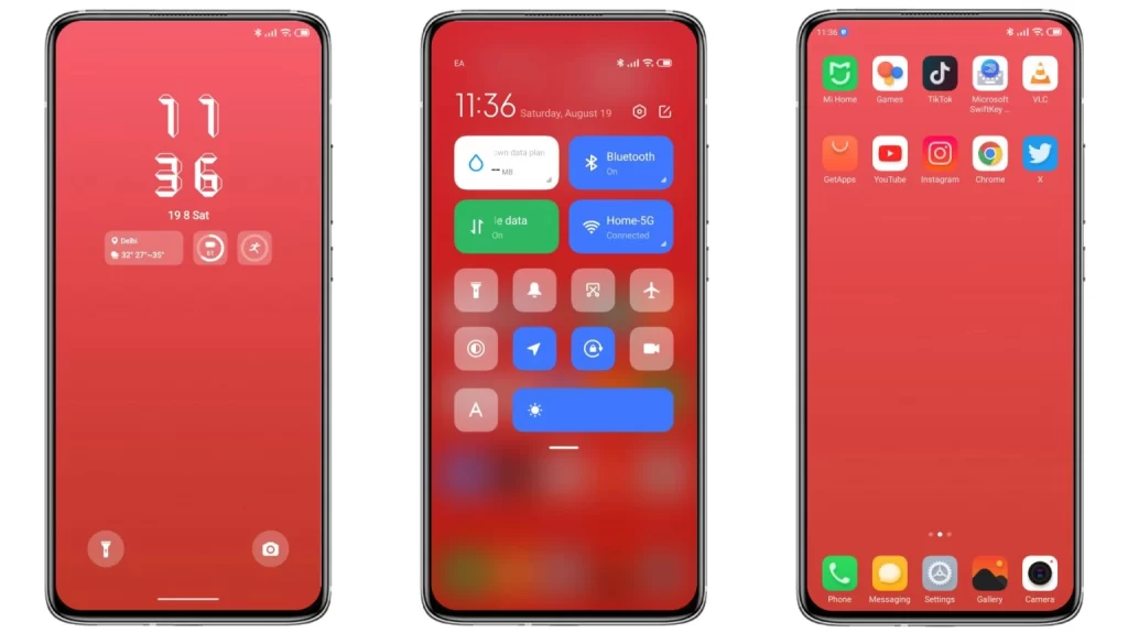 ثيم Dem 18 MIUI