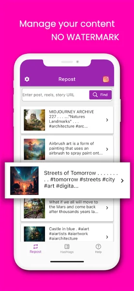 تطبيق InstSave Video Downlaoder