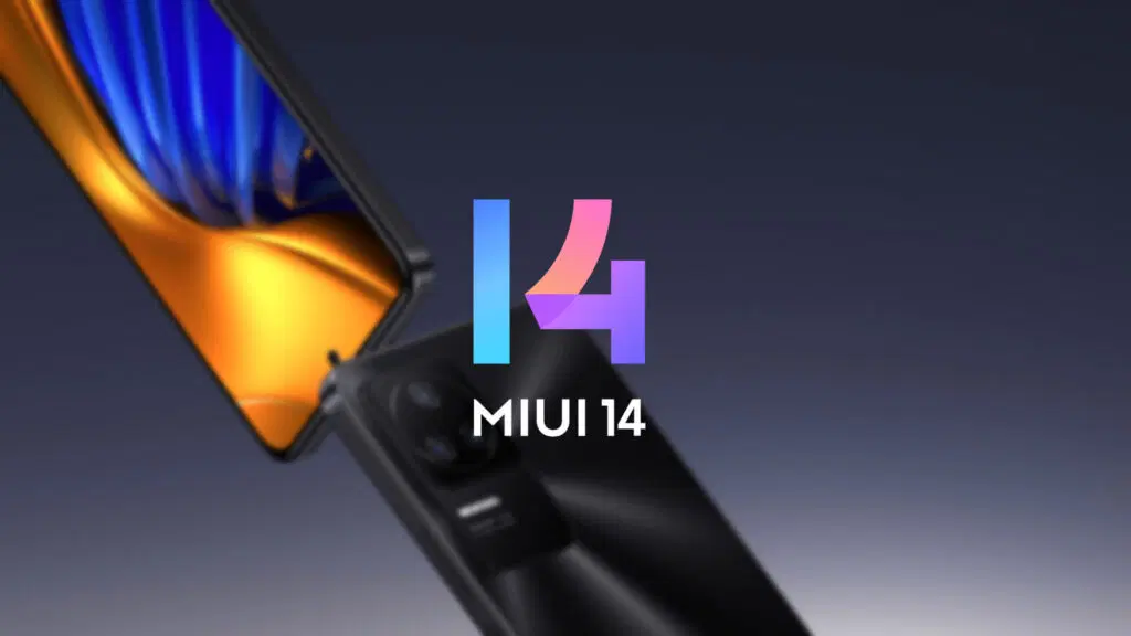 تحديث واجهة MIUI 14 لهاتف بوكو اف 4