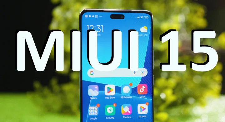 واجهة MIUI 15