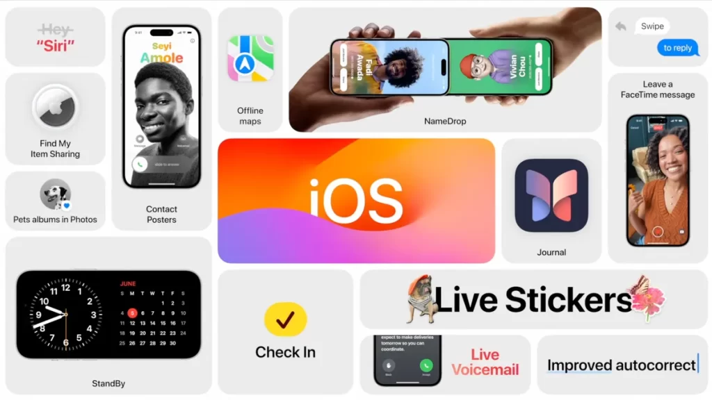 تحديث iOS 17