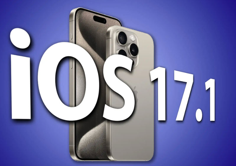 تحديث iOS 17.1