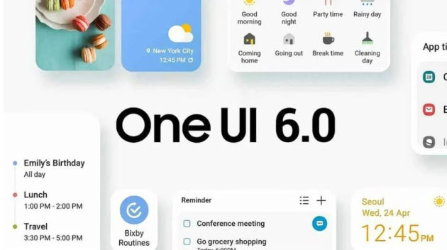 كشف تفاصيل جديدة حول تحديث واجهة One UI 6