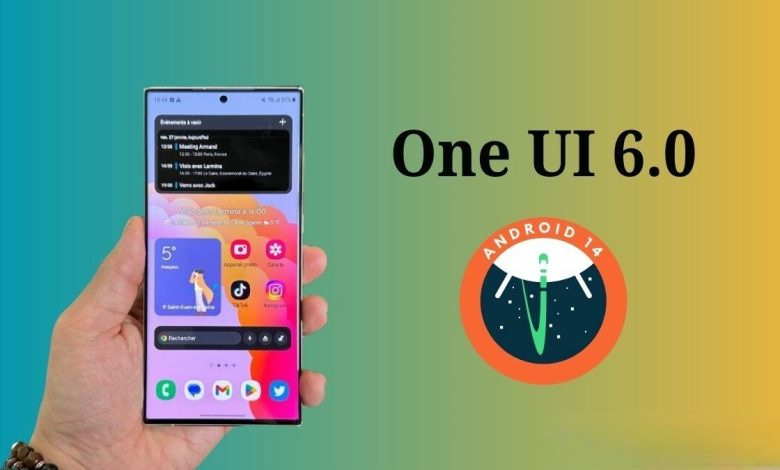 واجهة One UI 6 وأندرويد 14