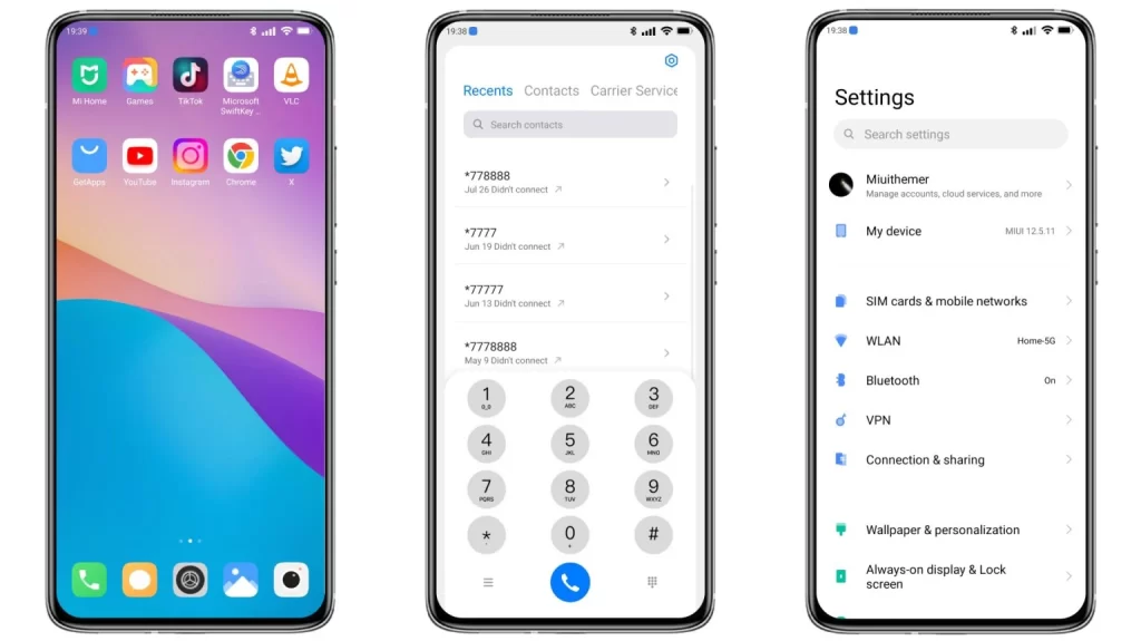 ثيم Simple MIUI