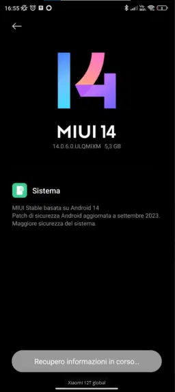 واجهة MIUI 14 وتحديث أندرويد 14