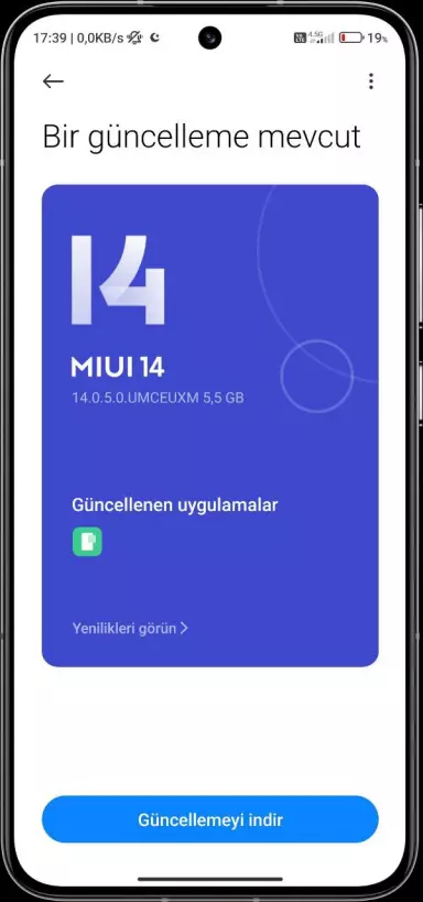 واجهة MIUI 14 وتحديث أندرويد 14