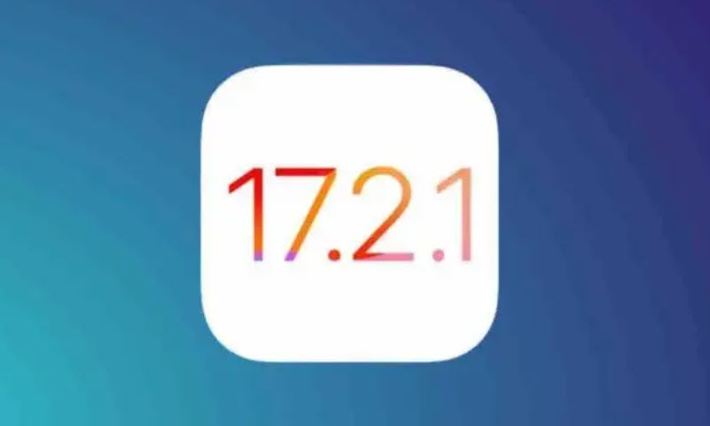 تحديث iOS 17.2.1