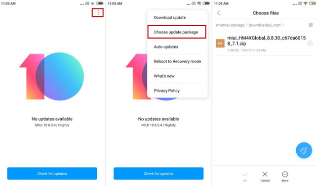 التحديث من MIUI 13 إلى MIUI 14