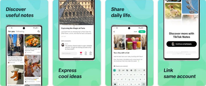 تيك توك نوتس "TikTok Notes" هل يقدم مميزات جديدة تجعله أفضل من انستغرام؟