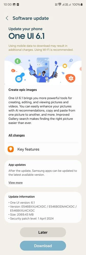 Samsung One UI 6.1