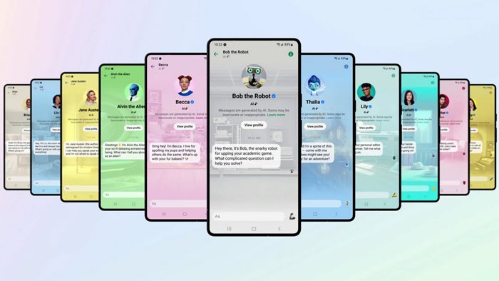 أعلنت شركة ميتا عن Meta AI، وهو روبوت الدردشة المدعوم من Gen AI، لـ فيسبوك وانستقرام وماسنجر فيسبوك، بالإضافة إلى واتساب في العام الماضي.