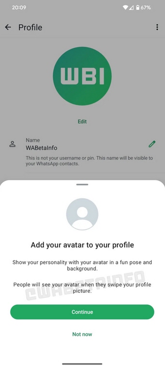 واتساب يواصل تطوير ميزات جديدة لتحسين الخصوصية وتخصيص التجربة في أحدث تحديثات النسخة التجريبية لنظام أندرويد. حاليًا، يقوم تحديث واتساب باختبار ميزة ستظهر الصور الرمزية في شاشة معلومات الدردشة في أحدث تحديث تجريبي.