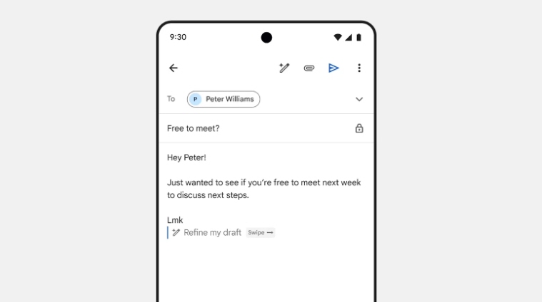 أعلنت شركة جوجل عن تحديث جديد قادم إلى تطبيق جيميل "Gmail"، حيث سيحصل تطبيق البريد الإلكتروني الشهير على وظيفتين جديدتين مدعومتين من قبل Gemini، وهو نموذج اللغة الخاص بـ جوجل الذي يكتسب مكانة في جميع خدمات الشركة.