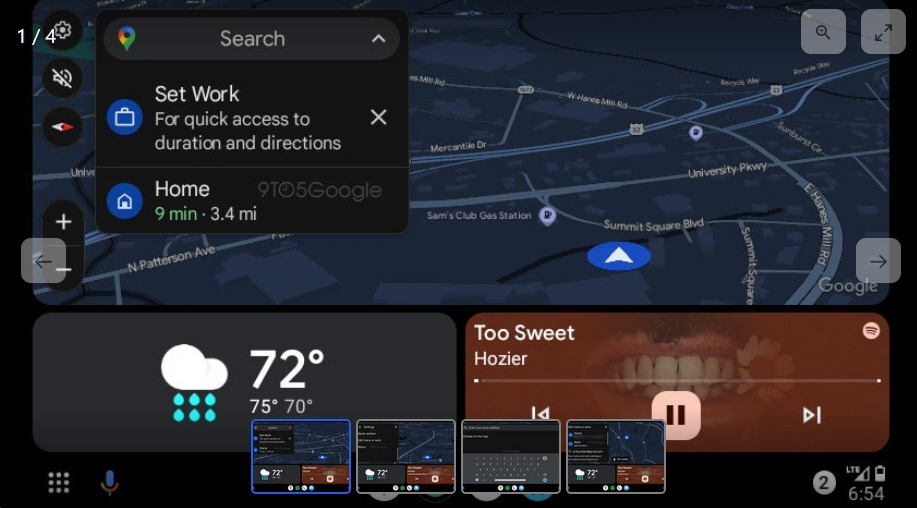 حصل تطبيق خرائط جوجل "Google Maps" على Android Auto على تحديث يسهل تعديل عنواني المنزل والعمل بشكل أفضل وأسرع. 