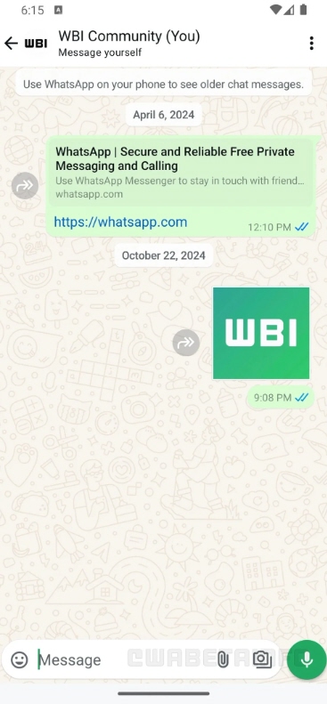 تحديث واتساب