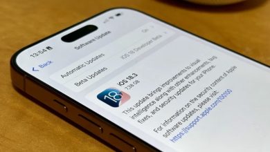 تحديث iOS 18.3