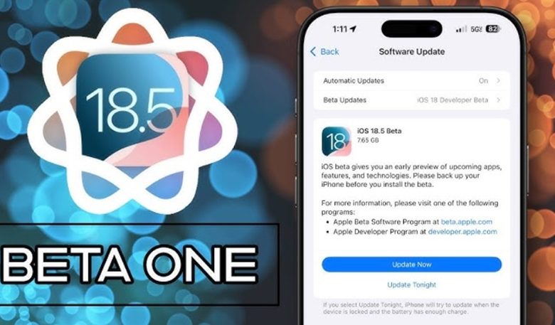iOS 18.5 beta 1