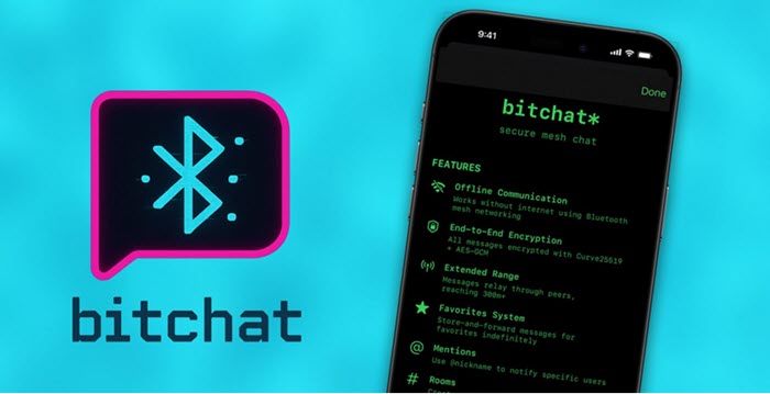 تطبيق Bitchat