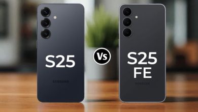 مقارنة بين S25 و S25FE