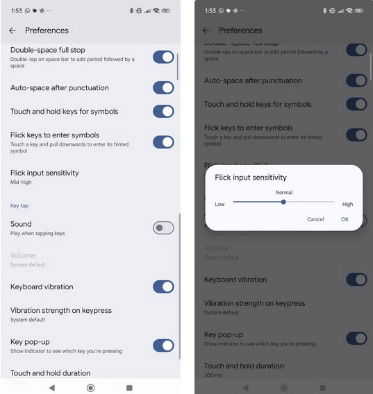 تطبيق لوحة مفاتيح Gboard
