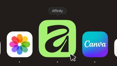 تفاصيل مجموعة برامج Affinity من كانفا