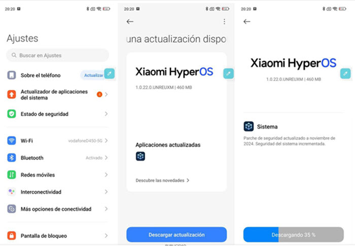 واجهة HyperOS 3