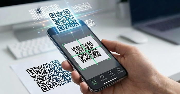 تطبيق QR Code Reader PRO