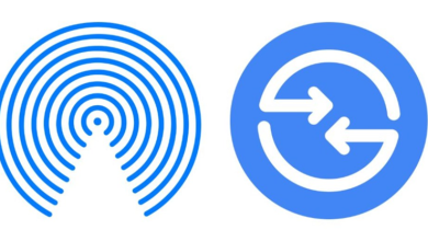 ميزة Quick Share مع توافق AirDrop