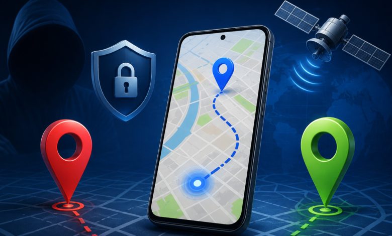 تغيير موقع GPS على هواتف أندرويد